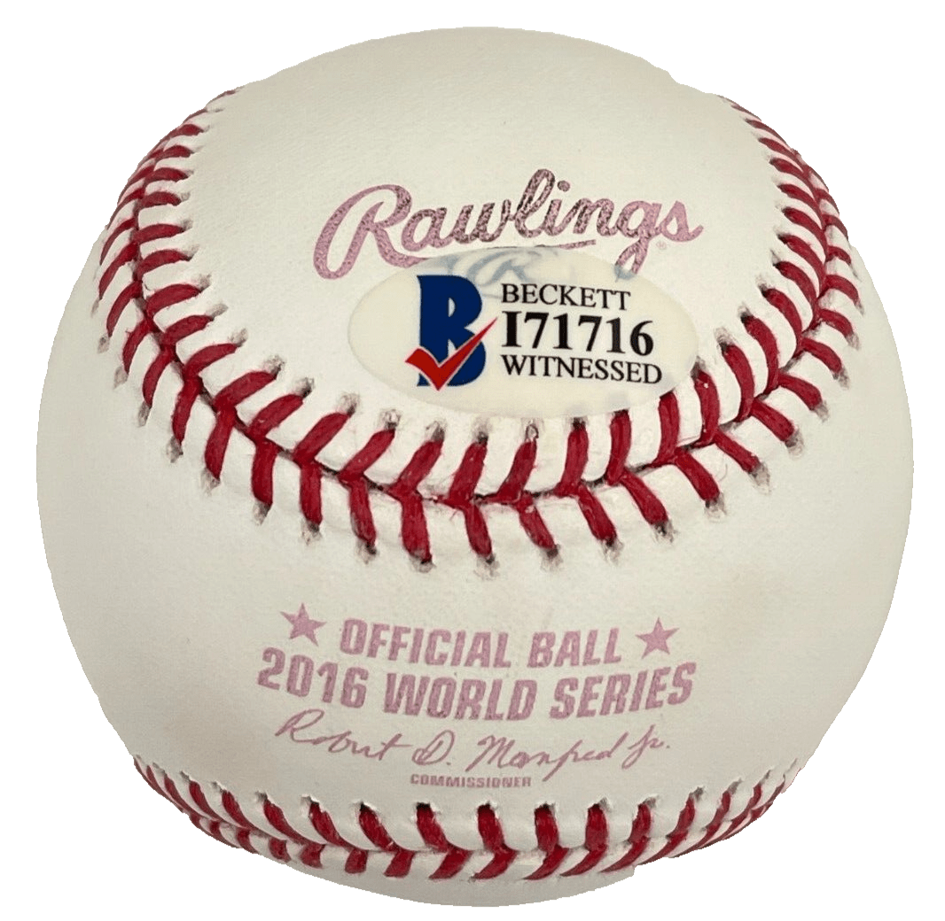 Thomas Ian Nicholas Signed MLB Baseball from Rookie of the Year Beckett COA - Item #1 - Detail View