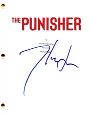 Thomas Jane Signed Script from The Punisher Certified Authentic