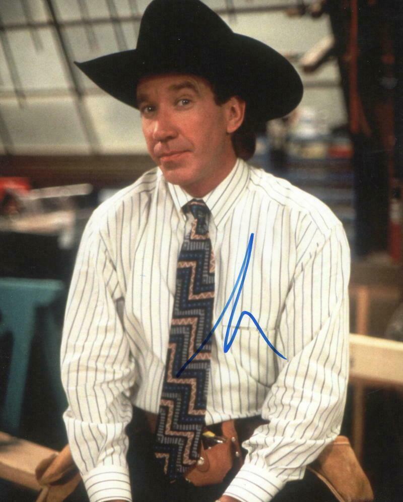  Tim Allen Authentic Autographed 8x10 Photo PTS COA