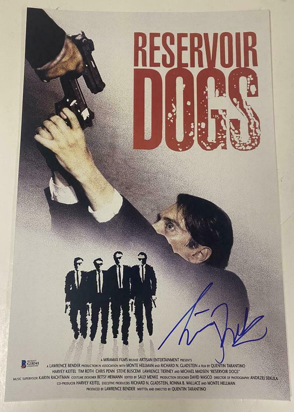 Tim Roth Authentic Autographed 12x18 Photo Poster - Prime Time Signatures - TV & Film