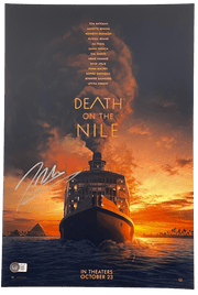Tom Bateman Signed 12x18 Photo from Death on the Nile Beckett COA