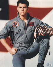 Tom Cruise Signed 11x14 Photo from Top Gun Beckett COA - Item #3
