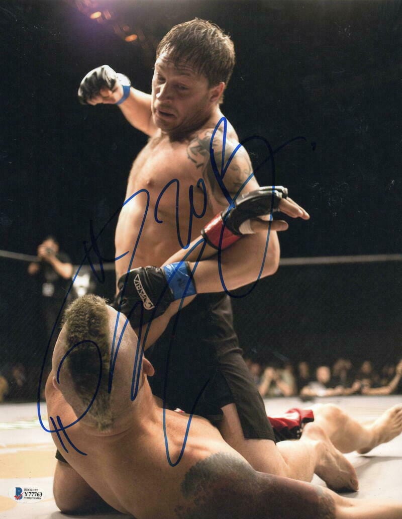 Tom Hardy Signed 11x14 Photo from Warrior Rises Beckett COA - Item #2