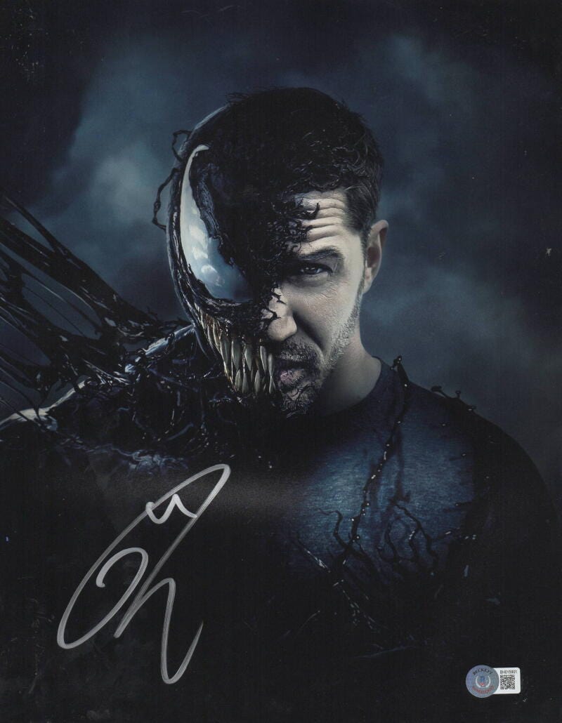 Tom Hardy Signed 11x14 Photo from Venom Beckett COA - Item #8