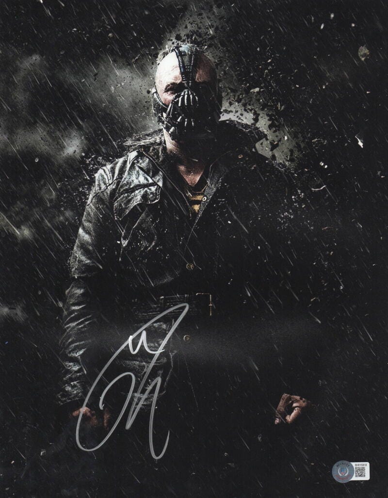 Tom Hardy Signed 11x14 Photo from The Dark Knight Rises Beckett COA - Item #17