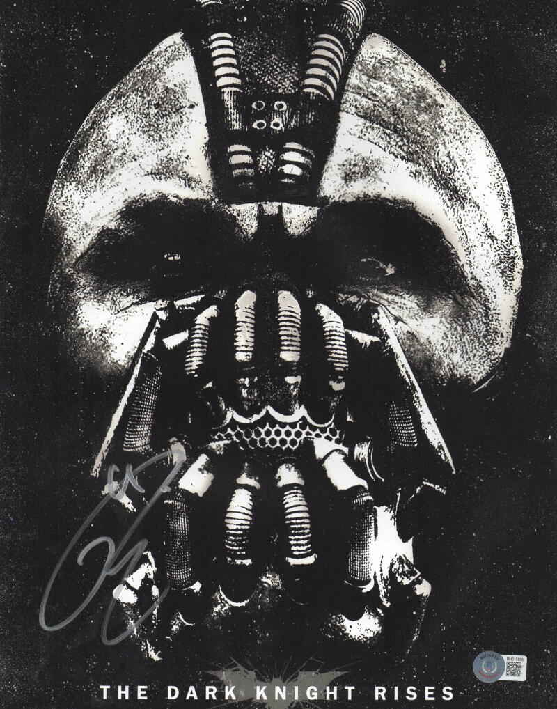 Tom Hardy Signed 11x14 Photo from The Dark Knight Rises Beckett COA - Item #16