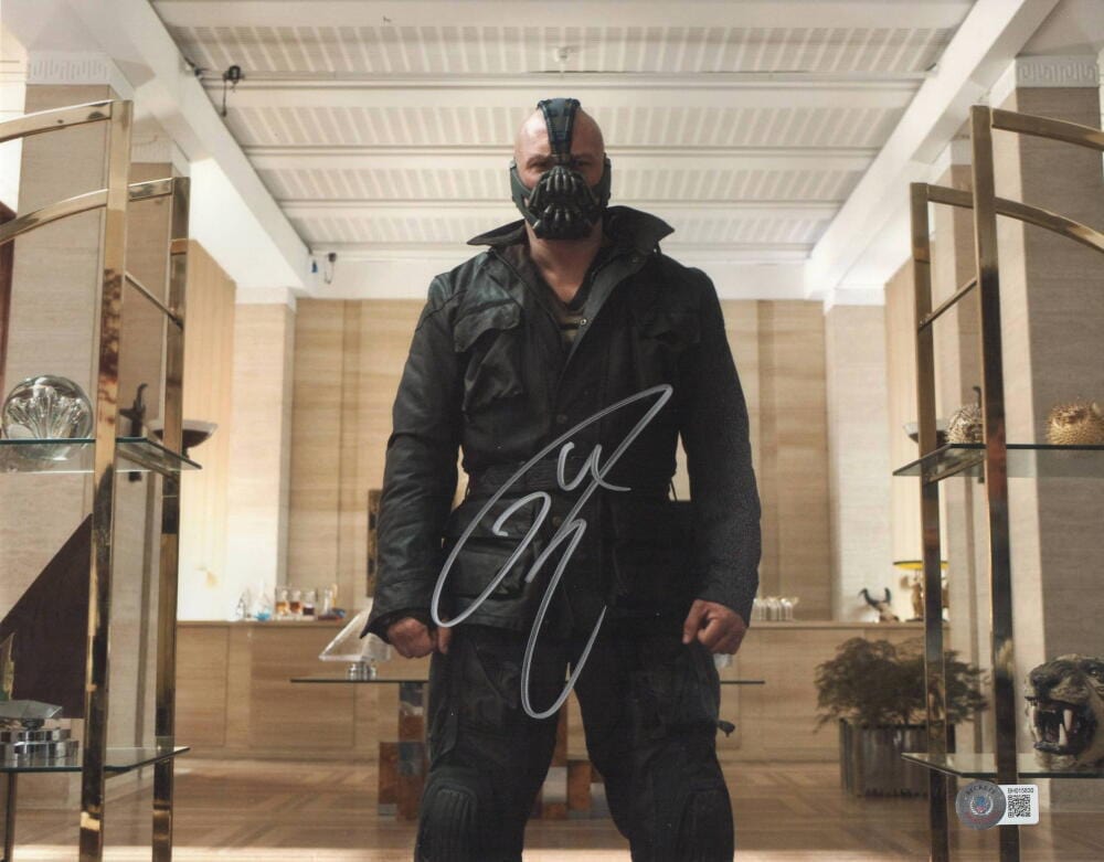 Tom Hardy Signed 11x14 Photo from The Dark Knight Rises Beckett COA - Item #13