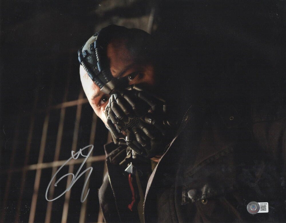 Tom Hardy Signed 11x14 Photo from The Dark Knight Rises Beckett COA - Item #12