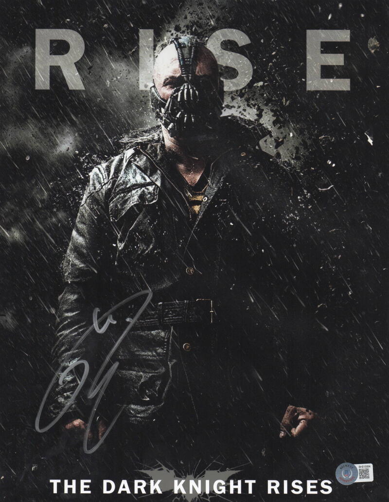 Tom Hardy Signed 11x14 Photo from The Dark Knight Rises Beckett COA - Item #8