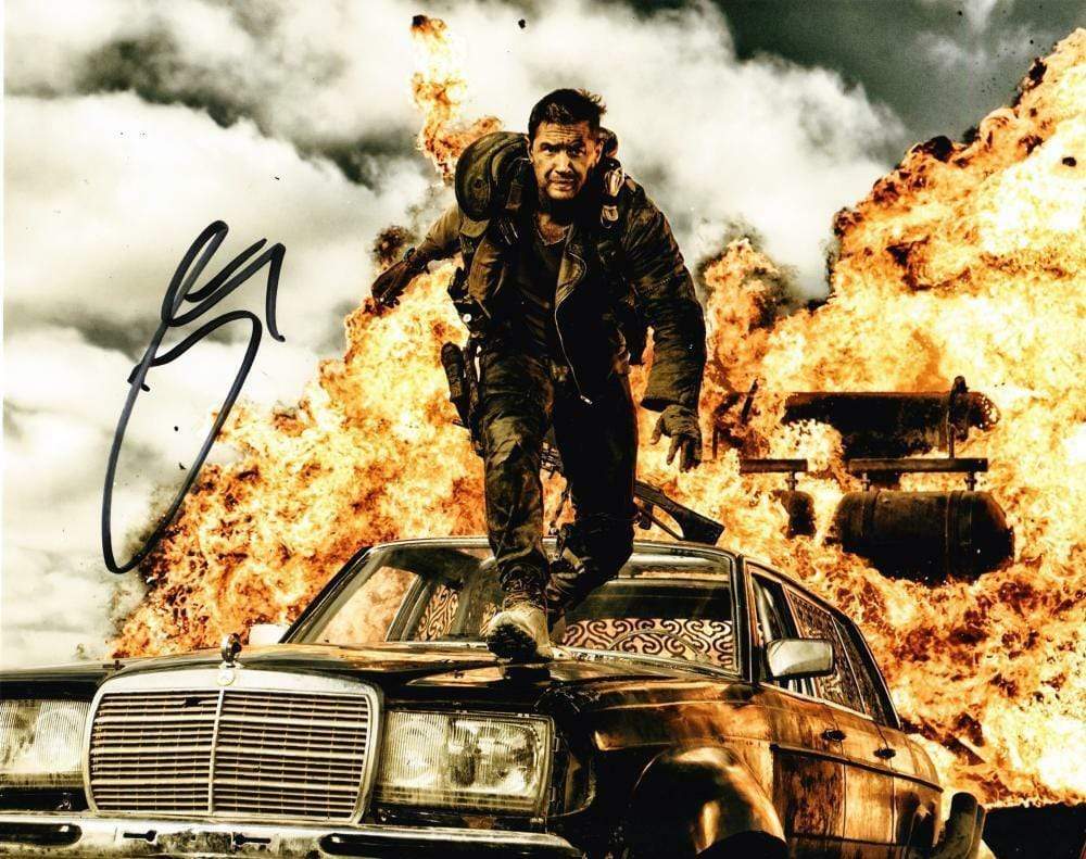 Tom Hardy Authentic Autographed 8x10 Photo - Prime Time Signatures - TV & Film
