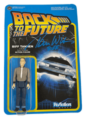 Tom Wilson Authentic Autographed Back to the Future Biff Tannen Action Figure