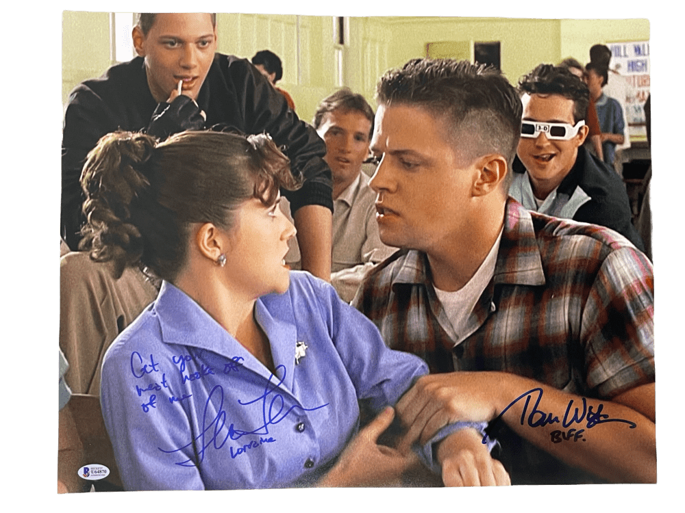 Lea Thompson Signed 16x20 Photo from Back to the Future Beckett COA - Item #7