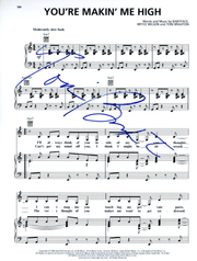 Toni Braxton Signed You're Makin' Me High Lyrics & Sheet Music Certified Authentic