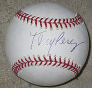 Tony Perez Authentic Autographed Official Major League Baseball - Prime Time Signatures - Sports