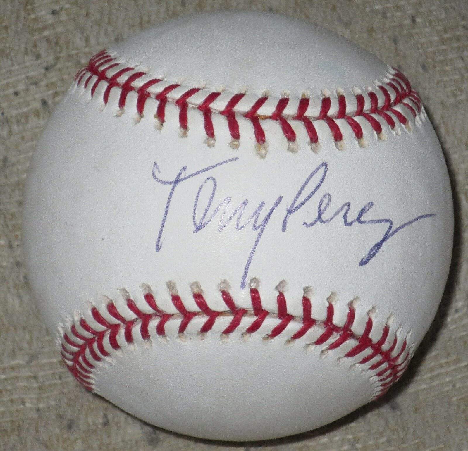 Tony Perez Authentic Autographed Official Major League Baseball – Prime ...