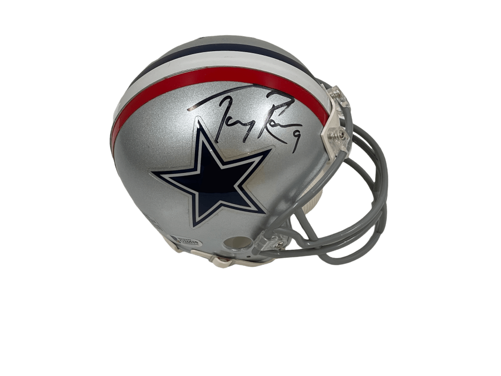 Tony Romo Authentic Autographed Dallas Cowboys Mini-Helmet