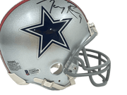 Tony Romo Signed NFL Helmet Beckett COA - Detail View