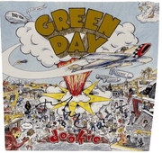 Tre Cool of Greenday Authentic Autographed Vinyl Record