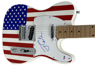 USA President Jimmy Carter Authentic Autographed Full Size Custom Electric Guitar