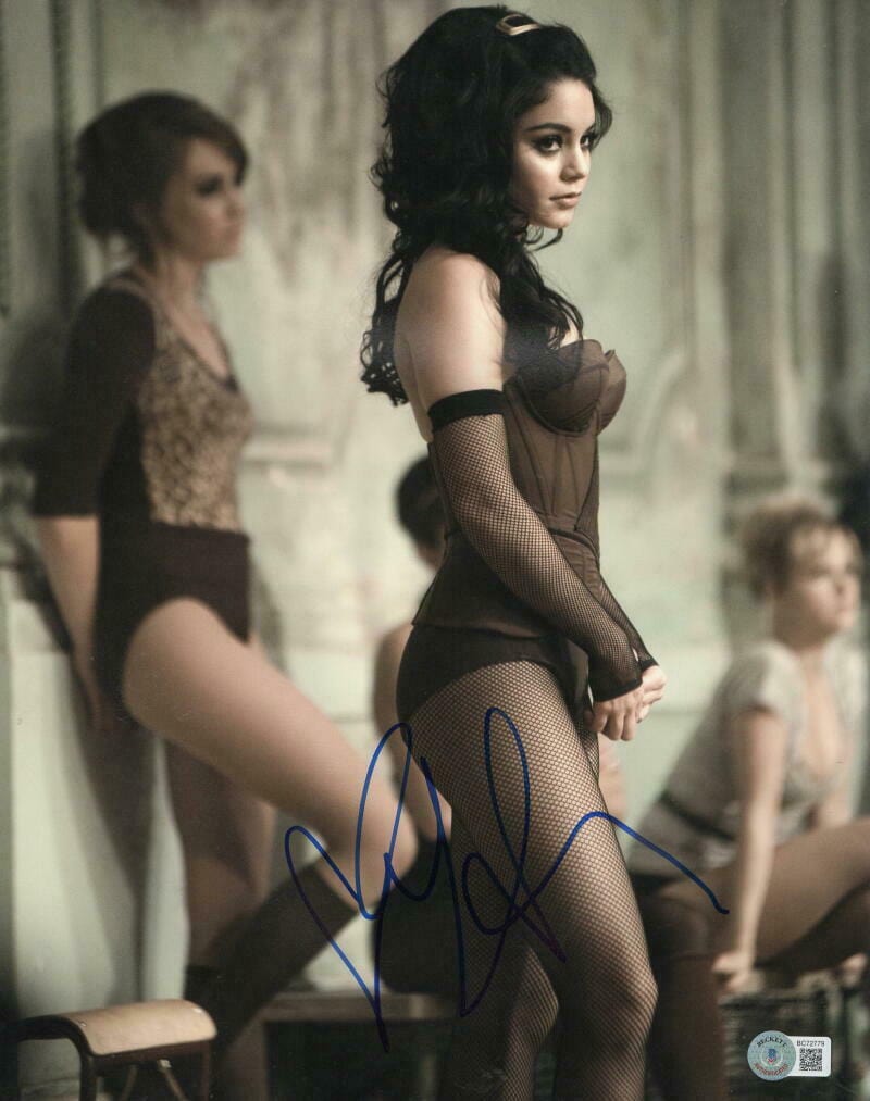 Vanessa Hudgens Signed 11x14 Photo from Sucker Punch Beckett COA - Item #1