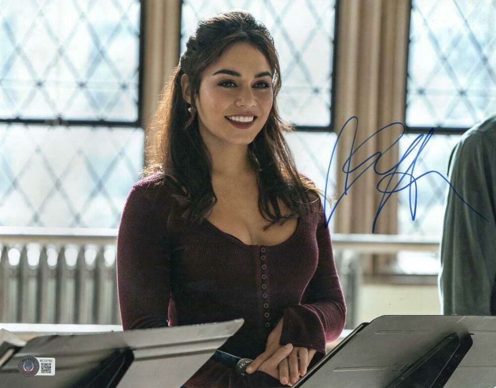 Vanessa Hudgens Signed 11x14 Photo from Tick Tick Boom Beckett COA