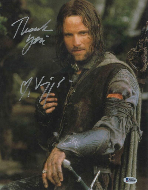 Viggo Mortensen Authentic Autographed 11x14 Photo - Prime Time Signatures - TV & Film
