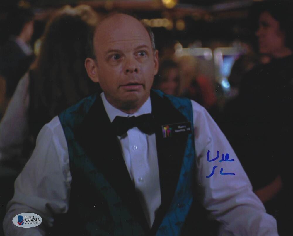 Wallace Shawn Signed 8x10 Photo from National Lampoon's Vegas Vacation Beckett COA - Item #1