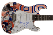 Wayne Gretzky Authentic Autographed Full Size Custom Electric Guitar - Prime Time Signatures - Sports