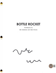 Wes Anderson Signed Script from Bottle Rocket Beckett COA