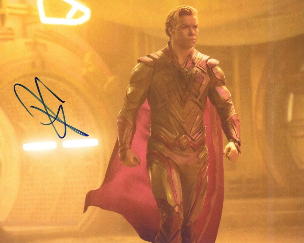 Will Poulter Signed 8x10 Photo from Guardians of the Galaxy Certified Authentic