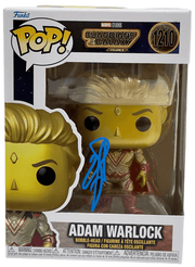 Will Poulter Authentic Autographed Adam Warlock Guardians of the Galaxy 1210 Funko Pop Figure