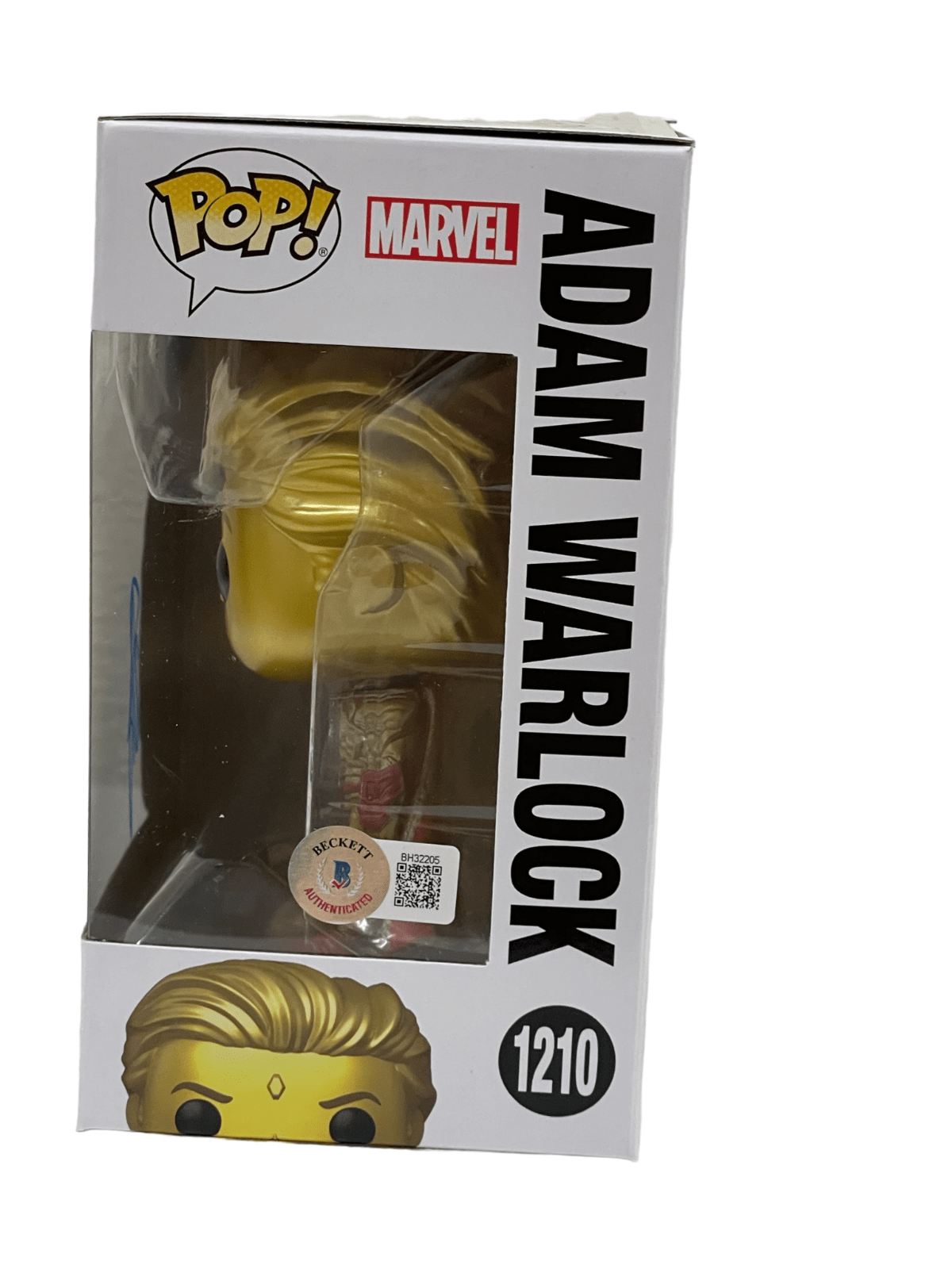 Will Poulter Signed Funko from Guardians of the Galaxy Beckett COA - Detail View