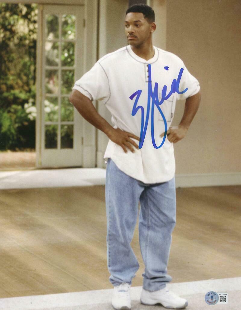 Will Smith Signed 11x14 Photo from The Fresh Prince of Bel-Air Beckett COA - Item #2