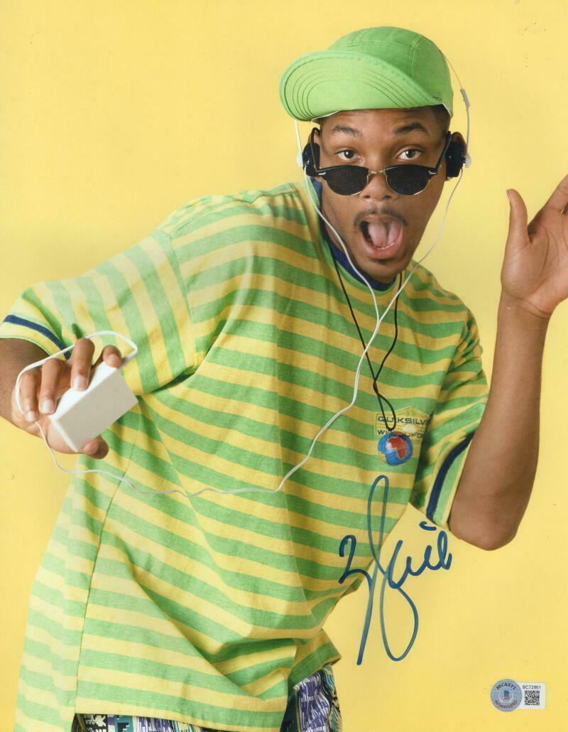 Will Smith Signed 11x14 Photo from The Fresh Prince of Bel-Air Beckett COA - Item #3