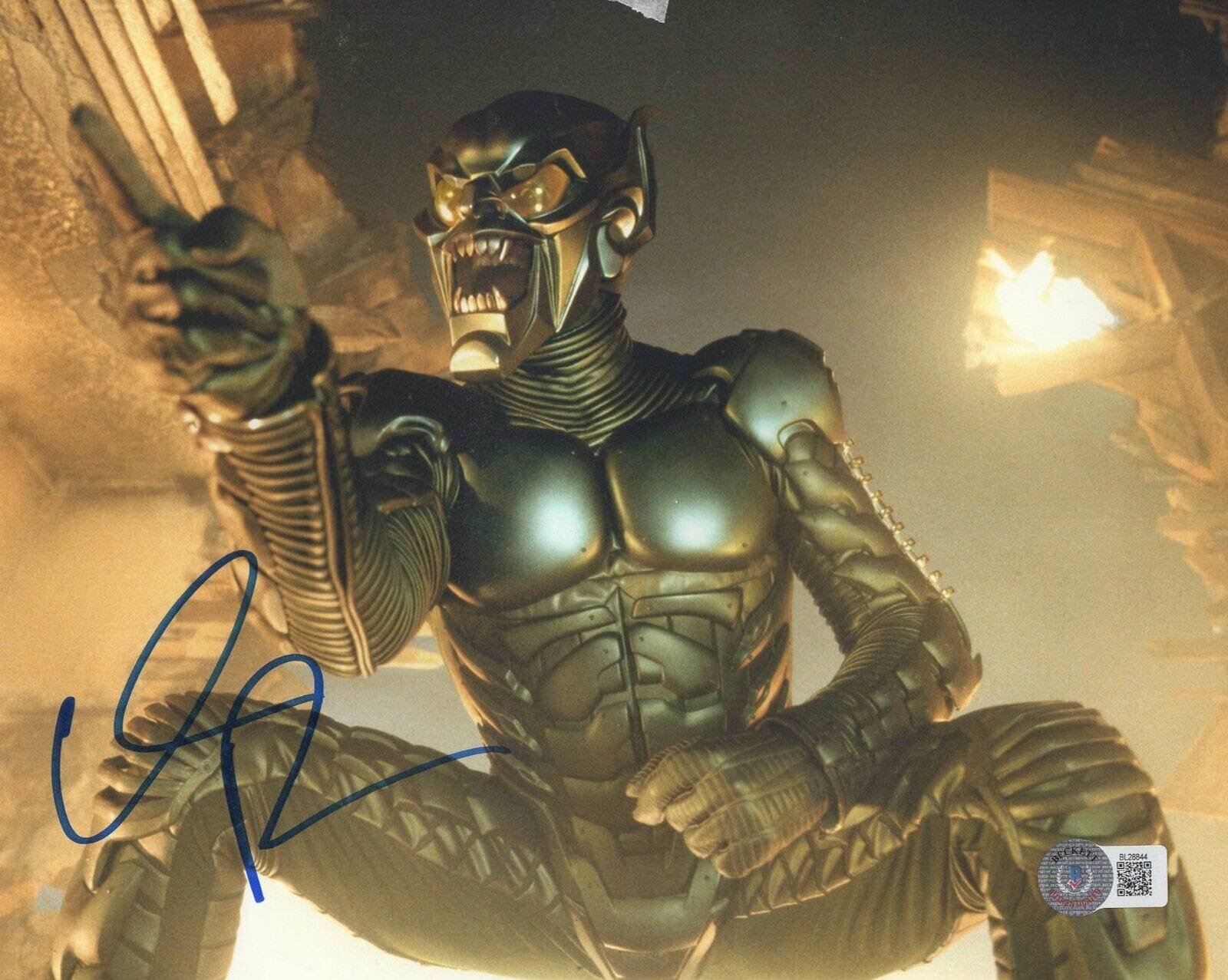 Willem Dafoe Signed 8x10 Photo from Spider-Man Beckett COA - Item #6