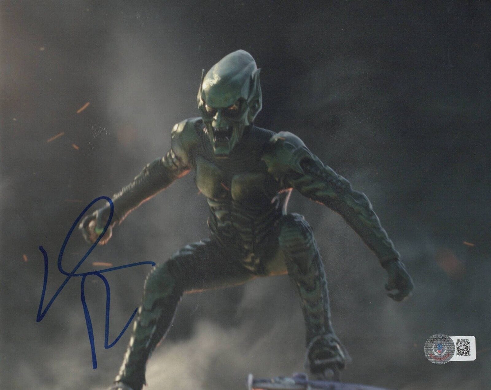 Willem Dafoe Signed 8x10 Photo from Spider-Man Beckett COA - Item #4