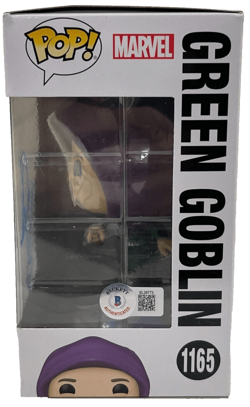 Willem Dafoe Signed Funko from Spider-Man Beckett COA - Item #2 - Detail View