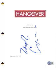 Zach Galifianakis Signed Script from The Hangover Beckett COA