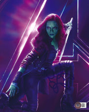Zoe Saldana Signed 8x10 Photo from Guardians of the Galaxy Beckett COA - Item #4